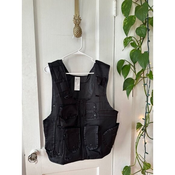 Adult size Large SWAT Cop Halloween costume vest - Picture 1 of 7